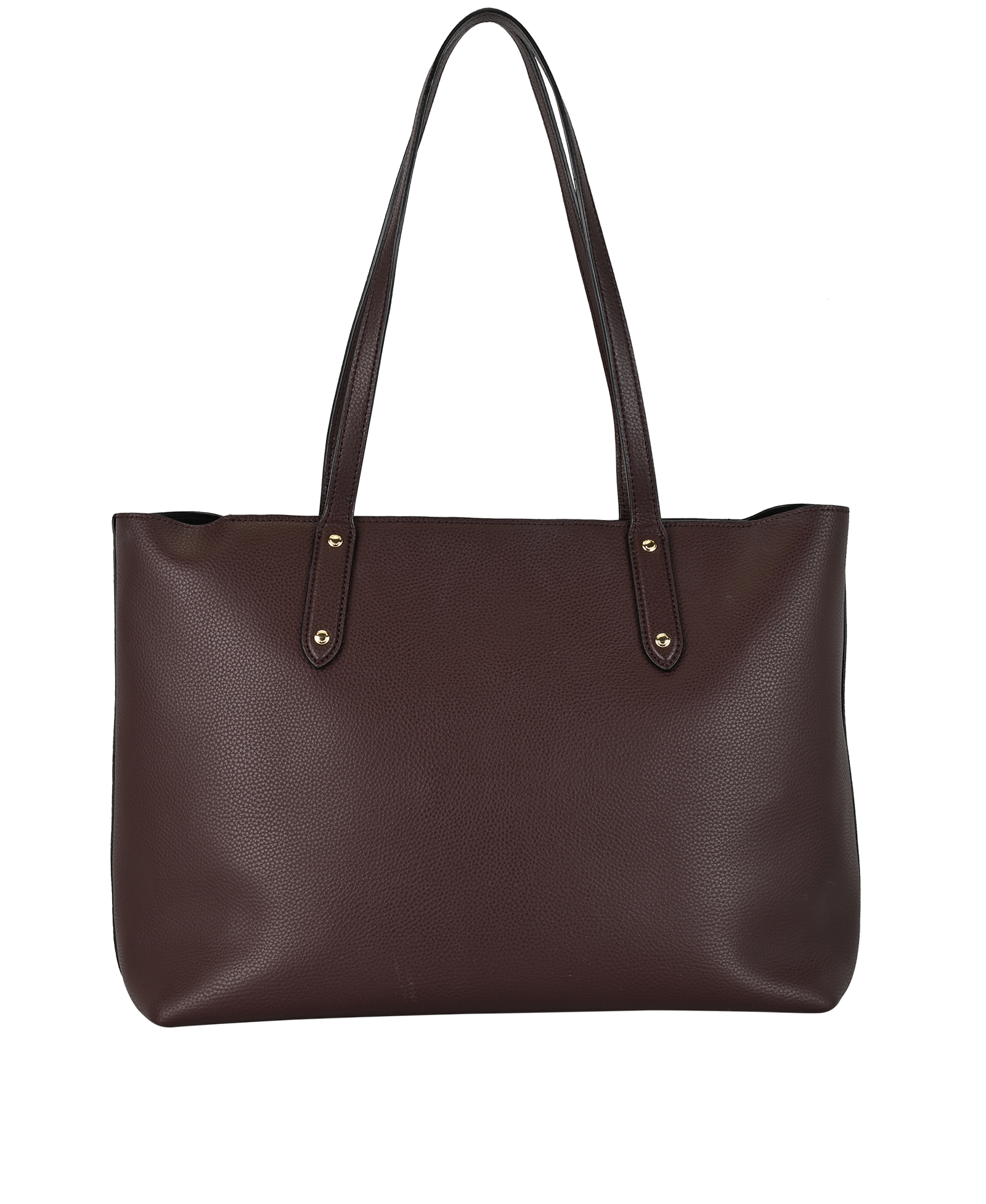 City Tote, &pound;120, Handbags, Burgundy, Leather, Back view
